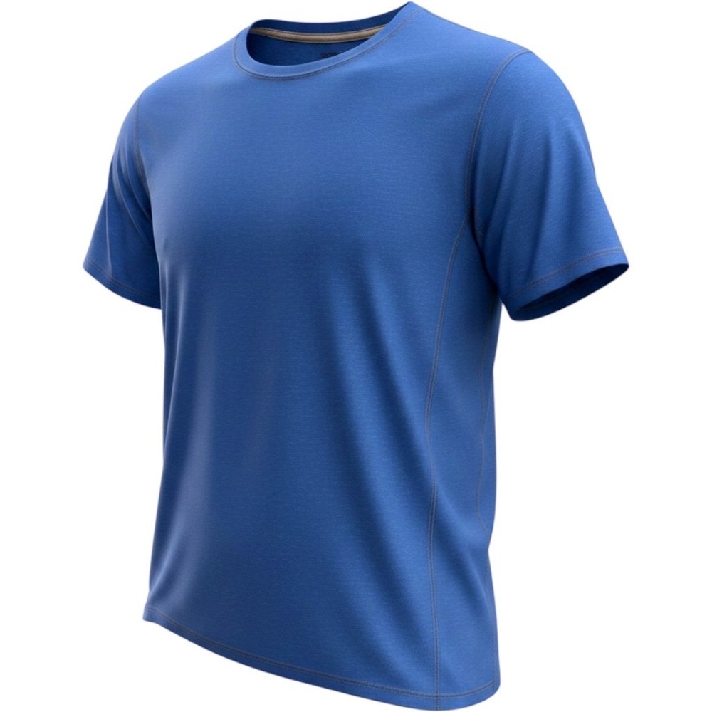 Training-Fit Performance Tee Mens 3XL Blue Excellent Short Sleeve Shirt